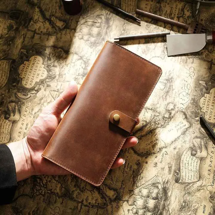 محفظة بطاقات ائتمان عالية الجودة من جلد البقر . High Quality Cowhide Credit Card Wallet, Durable Genuine Leather Wallet, Essential Functional Coin Travel