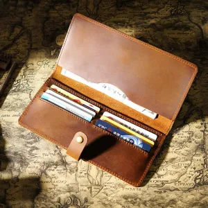 محفظة بطاقات ائتمان عالية الجودة من جلد البقر . High Quality Cowhide Credit Card Wallet, Durable Genuine Leather Wallet, Essential Functional Coin Travel