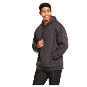 10020794 Ariat Men's Rebar Workman Hoodie - Charcoal