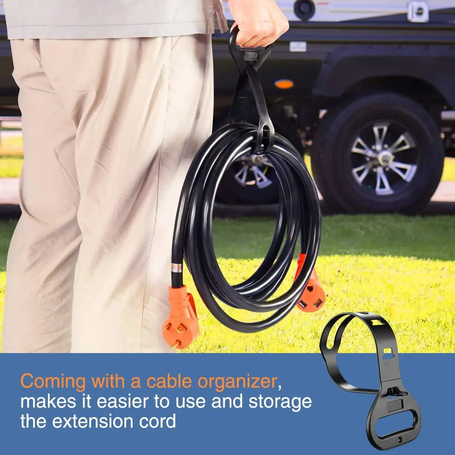 30Amp 50FT RV Extension Cord