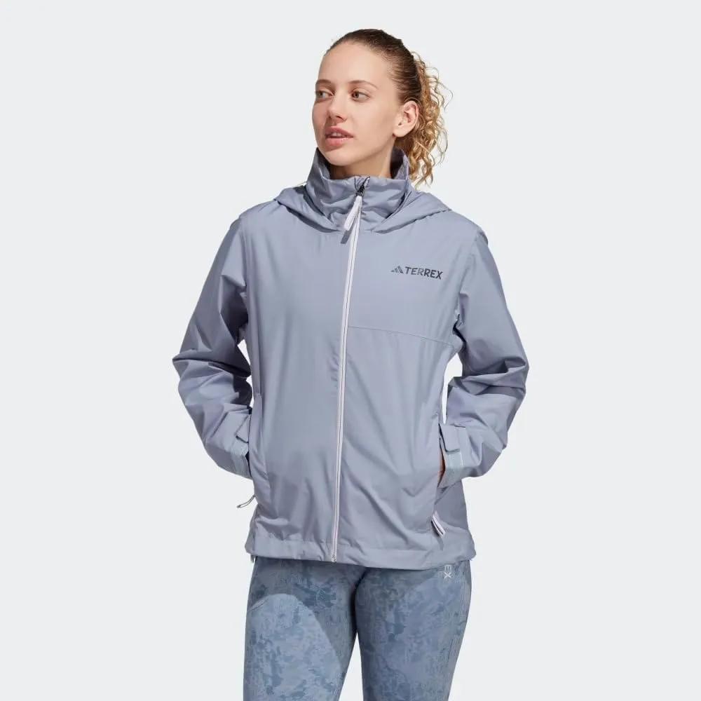 adidas Women's Terrex Multi Rain.rdy Two-layer Rain Jacket