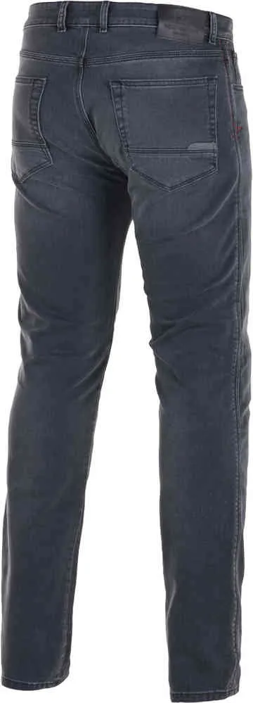 Alpinestars V2 Plus Copper Motorcycle Jeans, Distressed Black Repaint