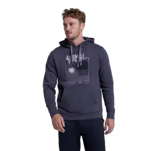 Animal Mens River Wavy Logo Hoodie