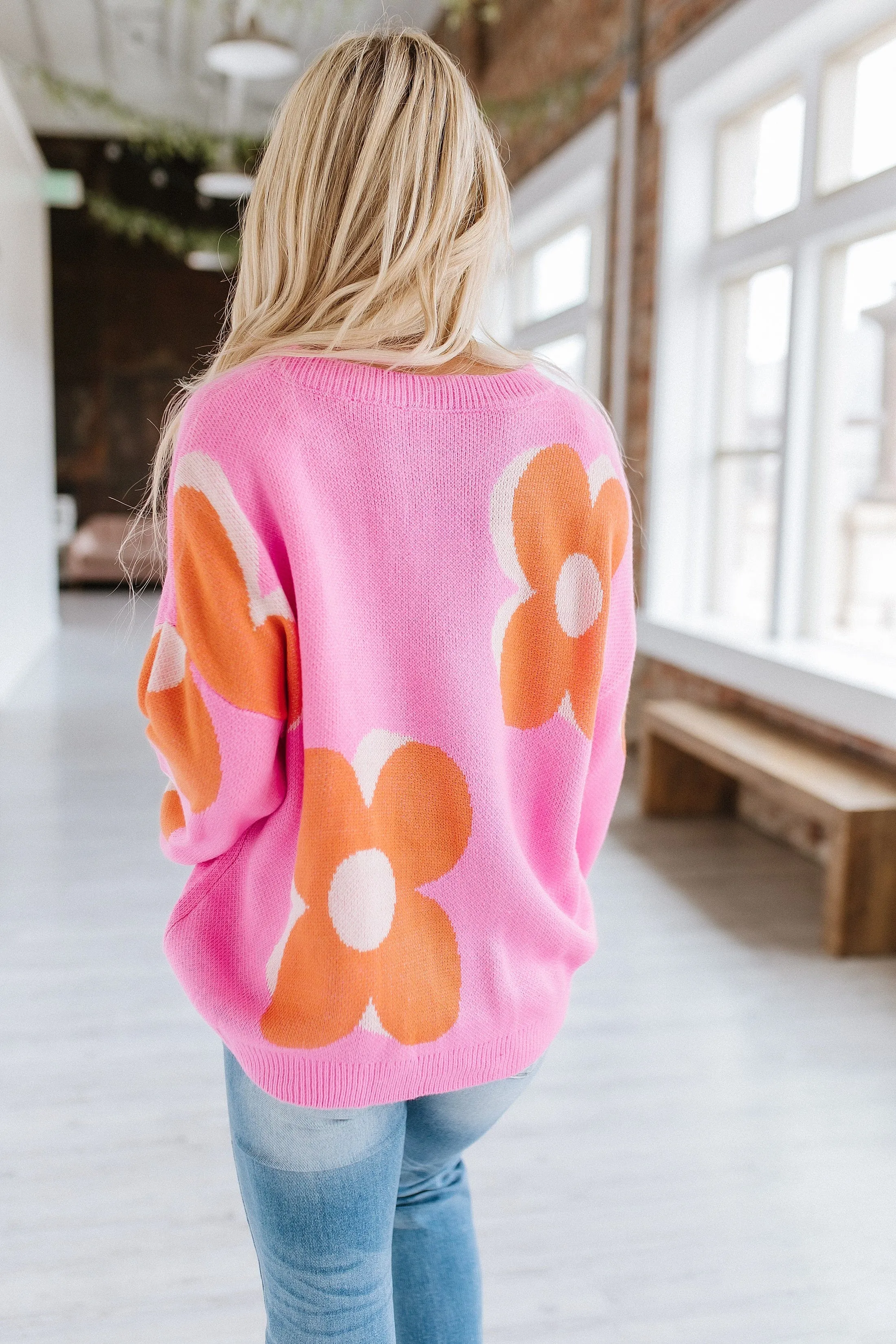 Asher Flower Sweater | S-XL | PRE ORDER