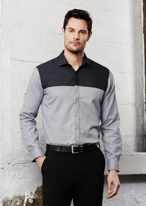 Biz Men's Havana L/S Shirt