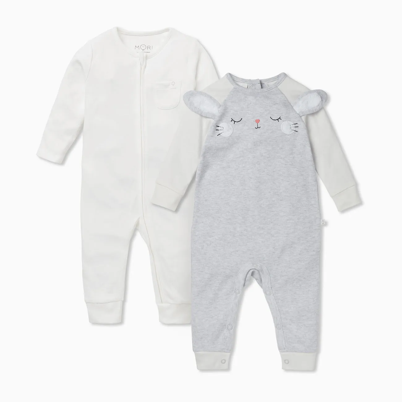 Bunny Sleepsuit Set