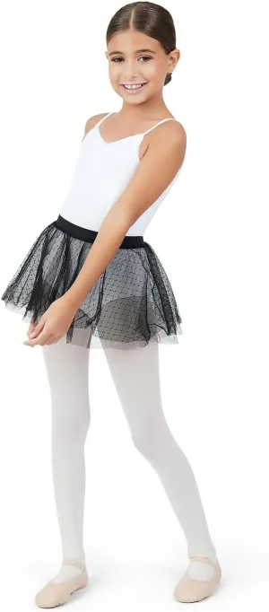 Capezio Girls' Double Layer Pull on Skirt