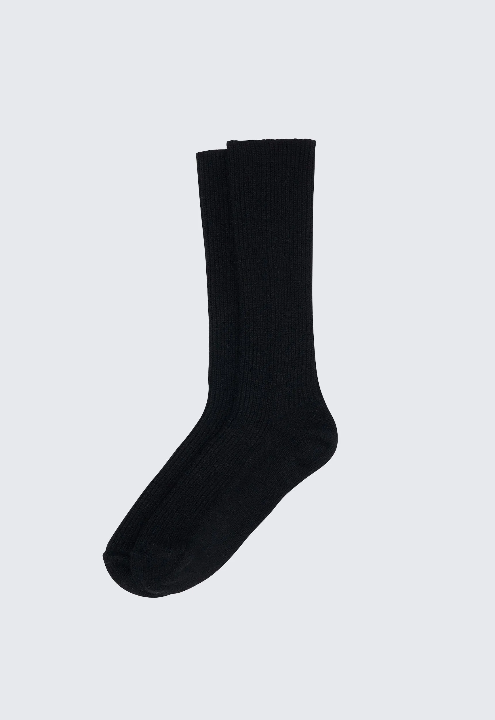 Cashmere Bounty Socks - Black