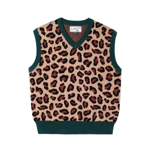 Cheetah Vest - Green