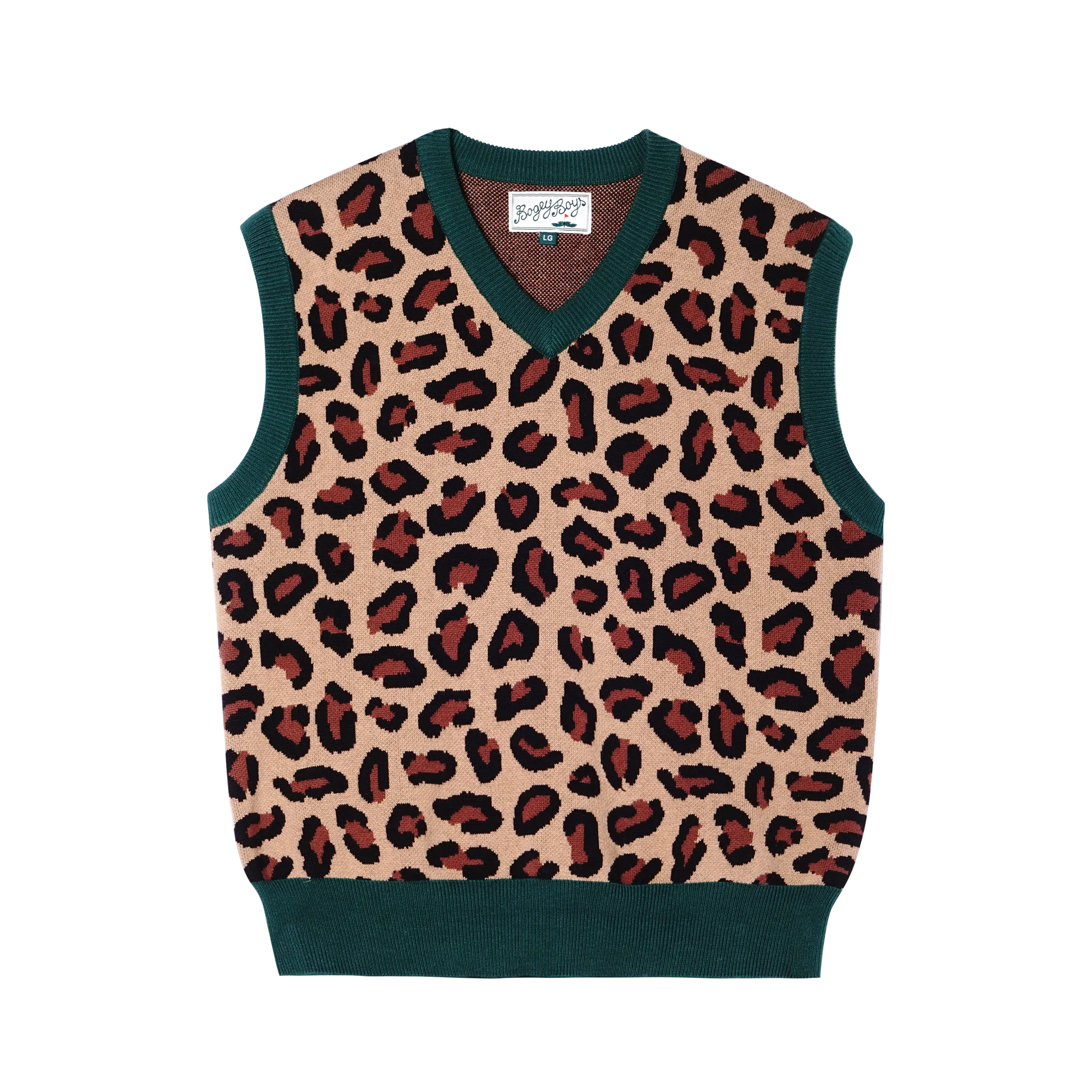 Cheetah Vest - Green