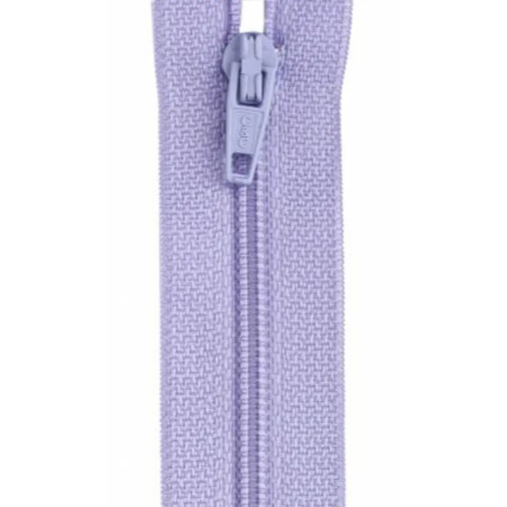 Coats All-Purpose Plastic Zipper 7in Lilac