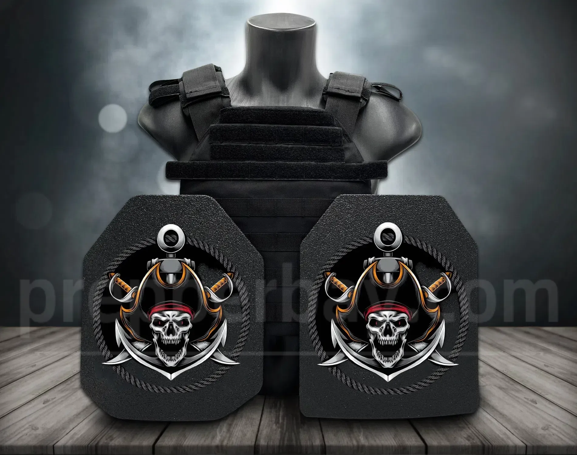 **Direct From Factory!Live Round Battles Tested!World 1st Groundbreaking 3D-Printing Customized HD Full Color Images Tactical Armor Plates - PROJECT DEVINE Level III  Top Quality UHMWPE Alumina Bulletproof Panels Vests & Backpacks**
