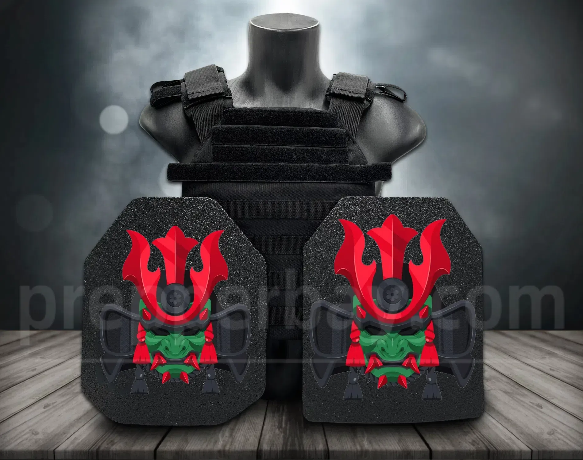 **Direct From Factory!Live Round Battles Tested!World 1st Groundbreaking 3D-Printing Customized HD Full Color Images Tactical Armor Plates - PROJECT DEVINE Level III  Top Quality UHMWPE Alumina Bulletproof Panels Vests & Backpacks**