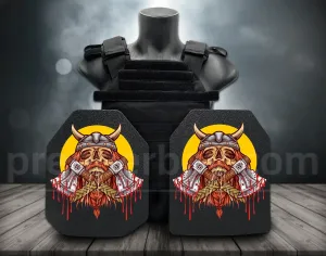 **Direct From Factory!Live Round Battles Tested!World 1st Groundbreaking 3D-Printing Customized HD Full Color Images Tactical Armor Plates - PROJECT DEVINE Level III  Top Quality UHMWPE Alumina Bulletproof Panels Vests & Backpacks**