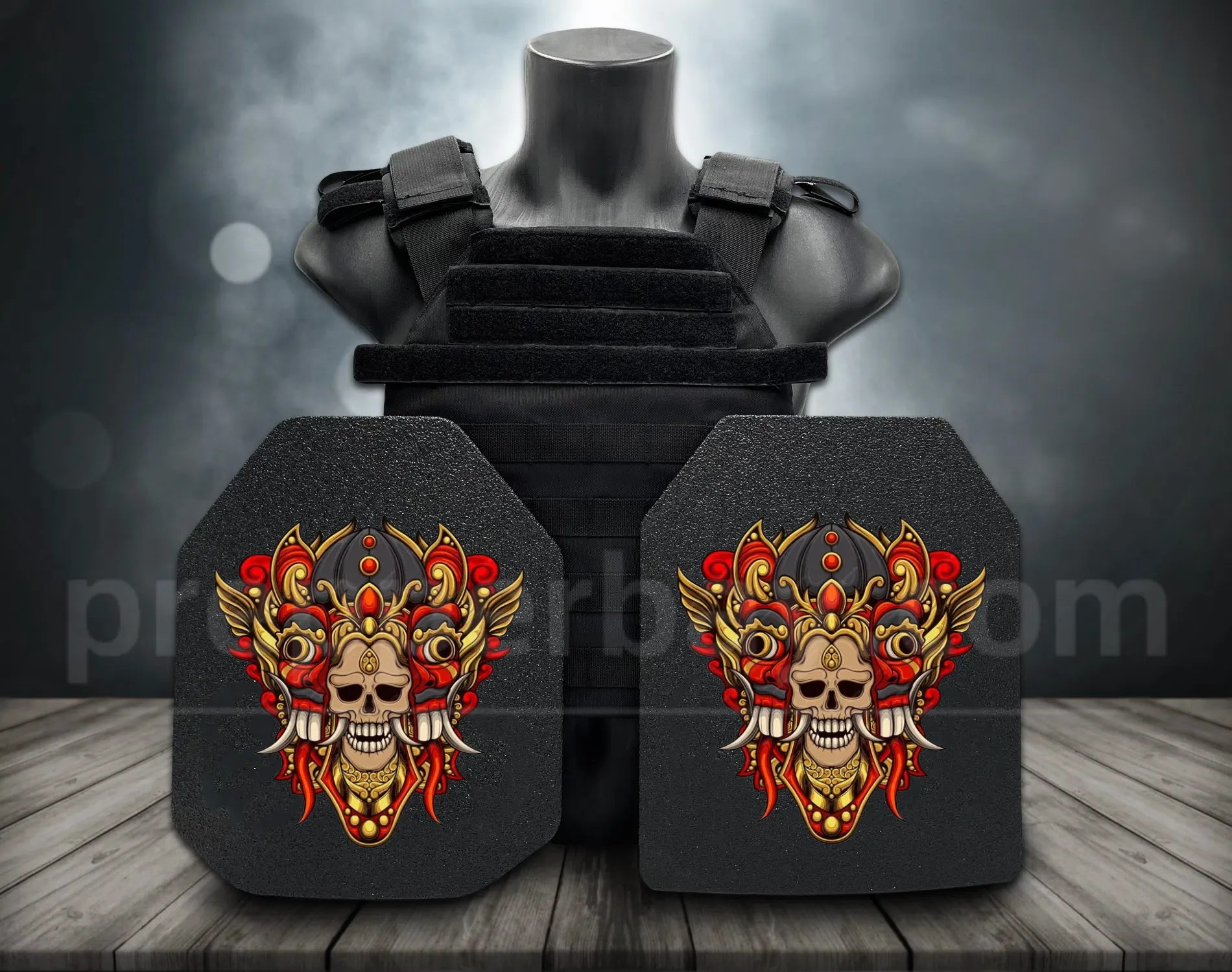 **Direct From Factory!Live Round Battles Tested!World 1st Groundbreaking 3D-Printing Customized HD Full Color Images Tactical Armor Plates - PROJECT DEVINE Level III  Top Quality UHMWPE Alumina Bulletproof Panels Vests & Backpacks**