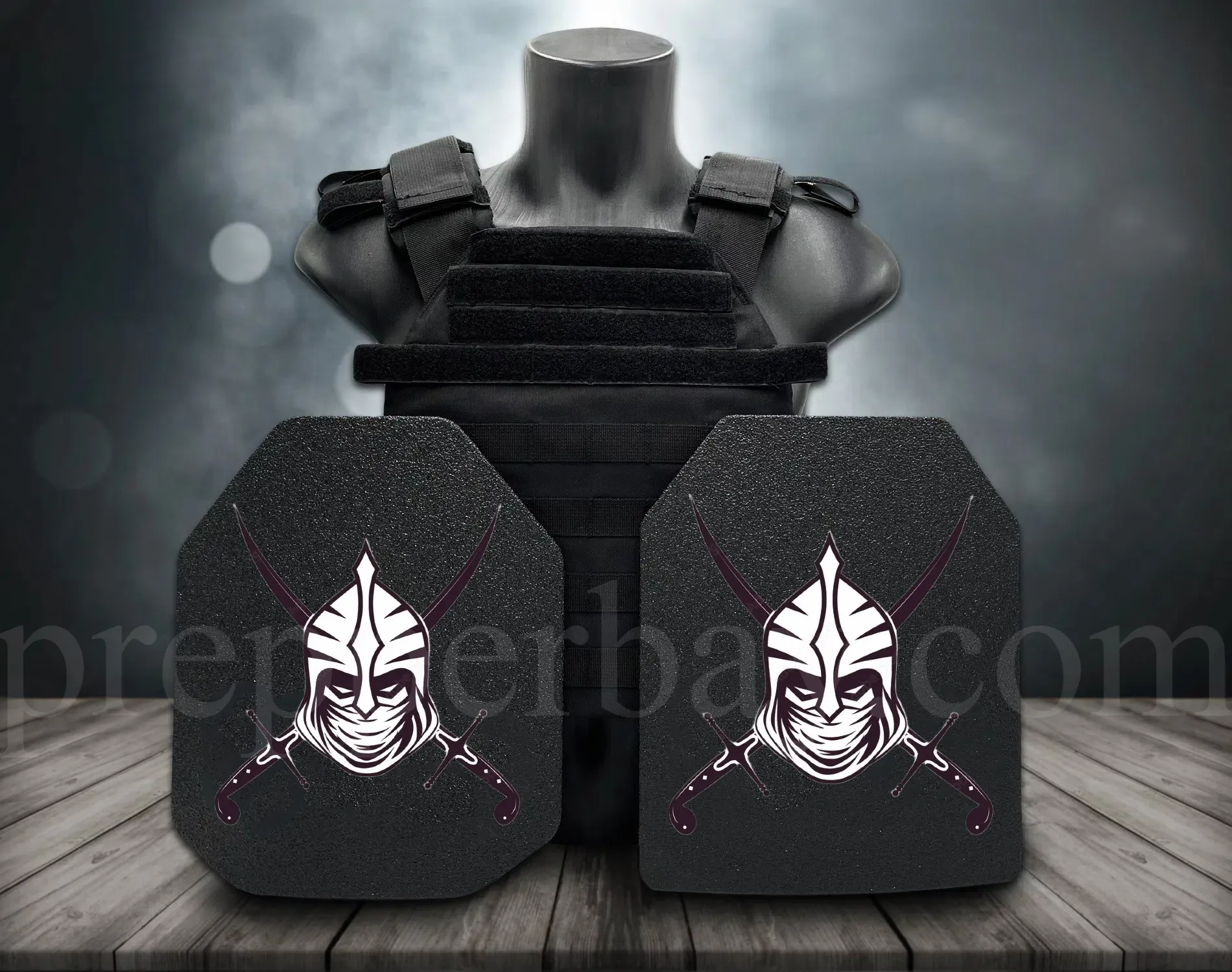 **Direct From Factory!Live Round Battles Tested!World 1st Groundbreaking 3D-Printing Customized HD Full Color Images Tactical Armor Plates - PROJECT DEVINE Level III  Top Quality UHMWPE Alumina Bulletproof Panels Vests & Backpacks**