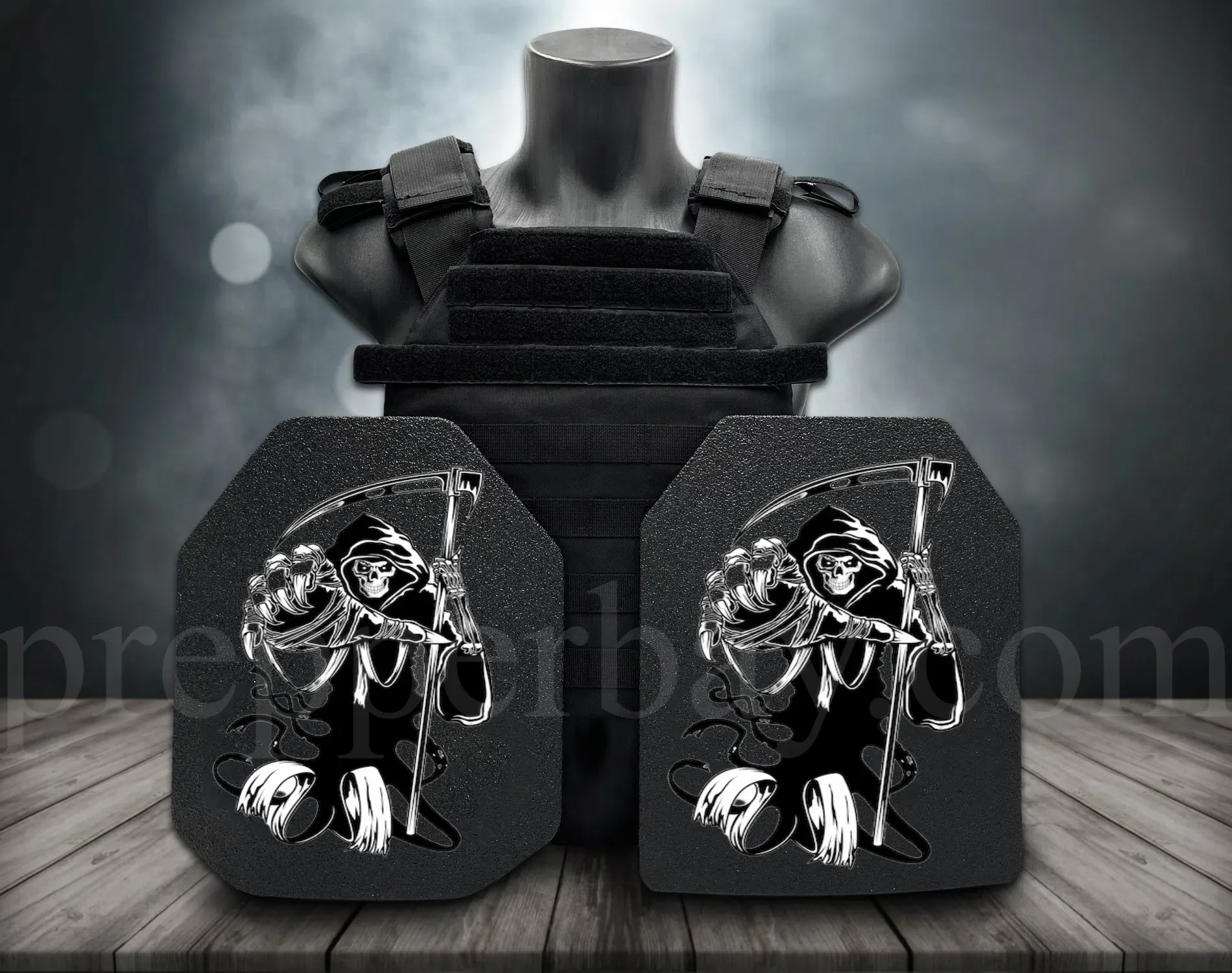 **Direct From Factory!Live Round Battles Tested!World 1st Groundbreaking 3D-Printing Customized HD Full Color Images Tactical Armor Plates - PROJECT DEVINE Level III  Top Quality UHMWPE Alumina Bulletproof Panels Vests & Backpacks**