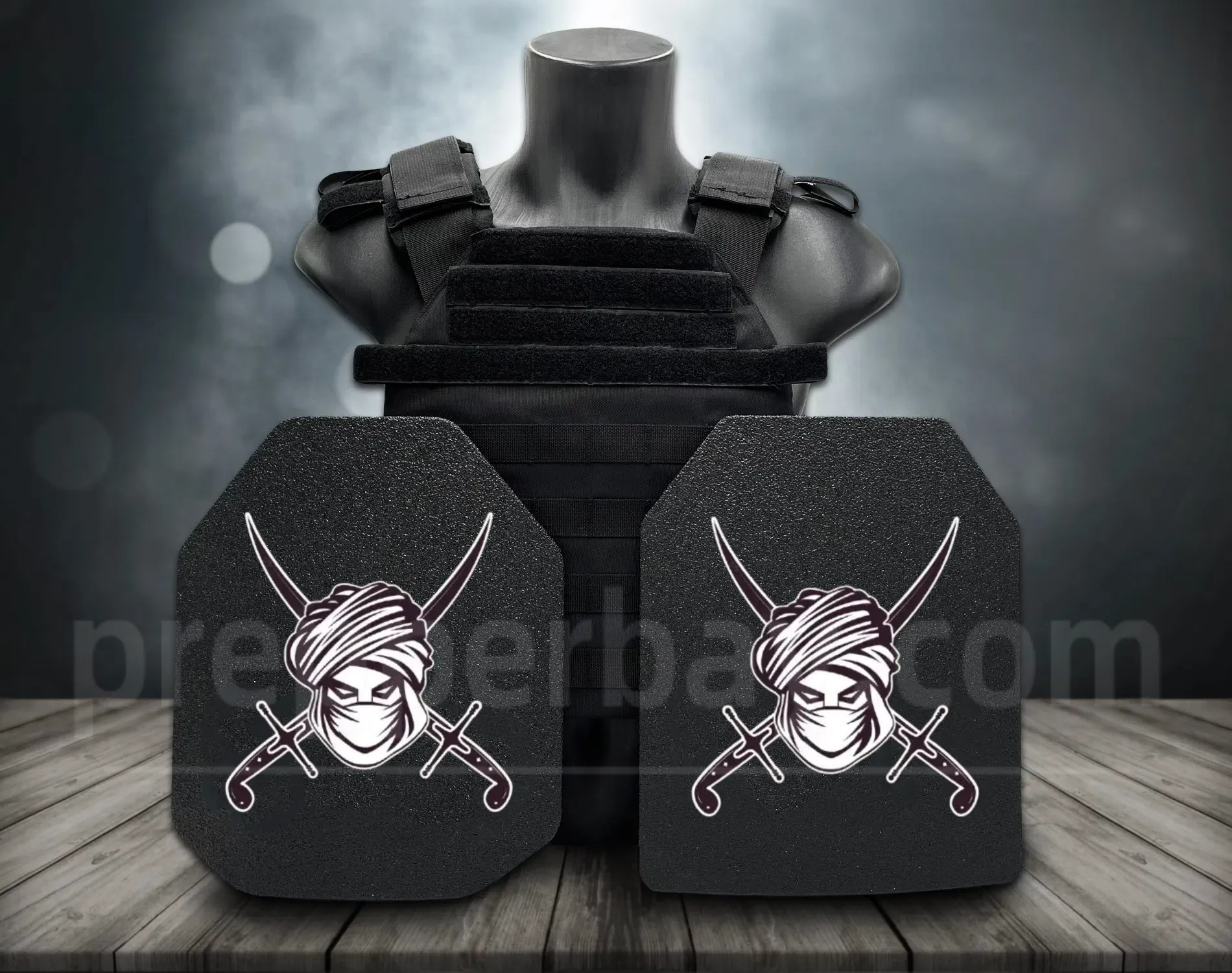 **Direct From Factory!Live Round Battles Tested!World 1st Groundbreaking 3D-Printing Customized HD Full Color Images Tactical Armor Plates - PROJECT DEVINE Level III  Top Quality UHMWPE Alumina Bulletproof Panels Vests & Backpacks**