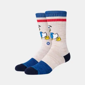 Disney Vintage Donald Duck Crew Socks (Natural)