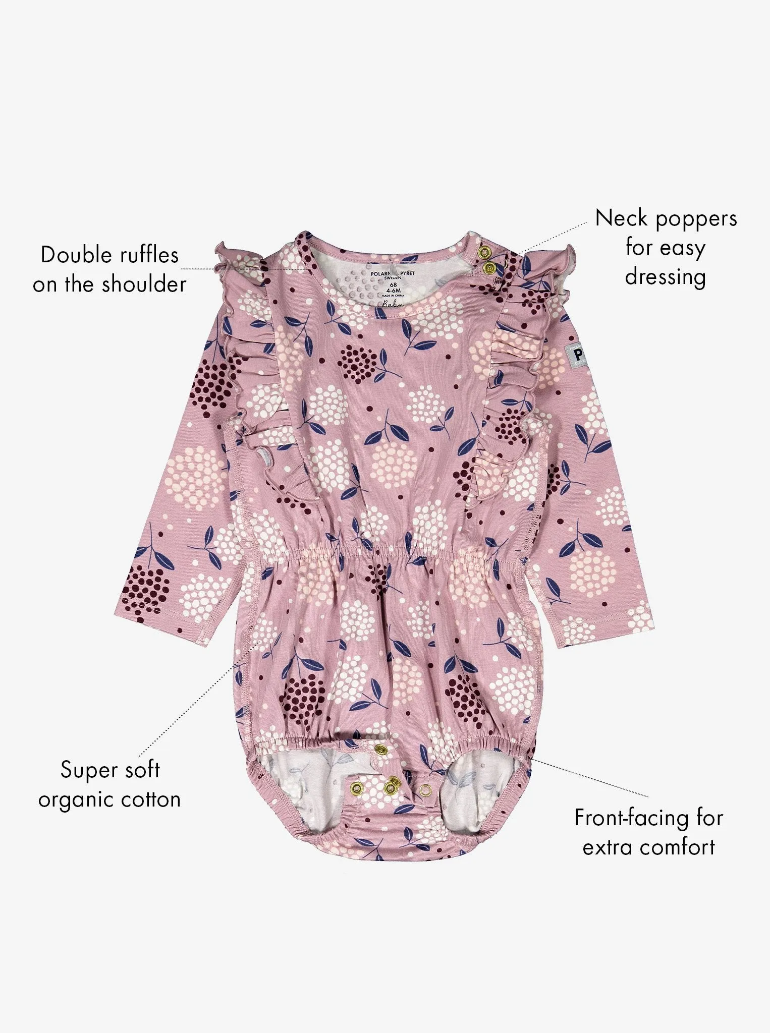 Floral Print Babygrow