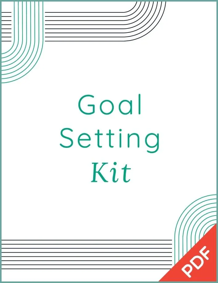 Goal Setting Kit PDF (ages 18-99)- Professional License