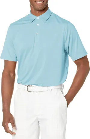 Greg Norman Men's Ml75 Stretch Sky Polo