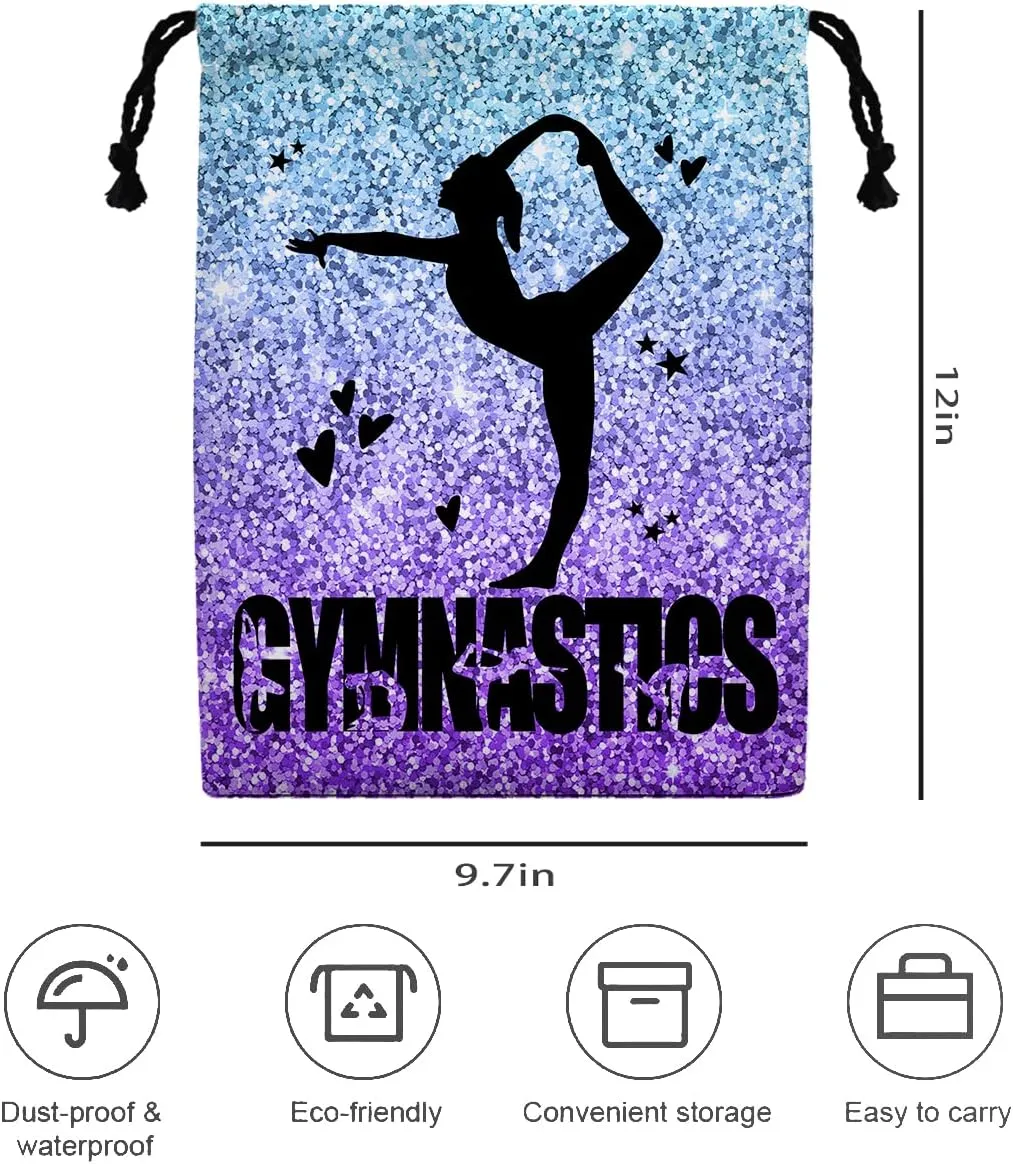 Gymnastics Drawstring Grip Bags Small Drawstring Bag Waterproof Gym Storage Pouch For Holding Gymnastics Grips