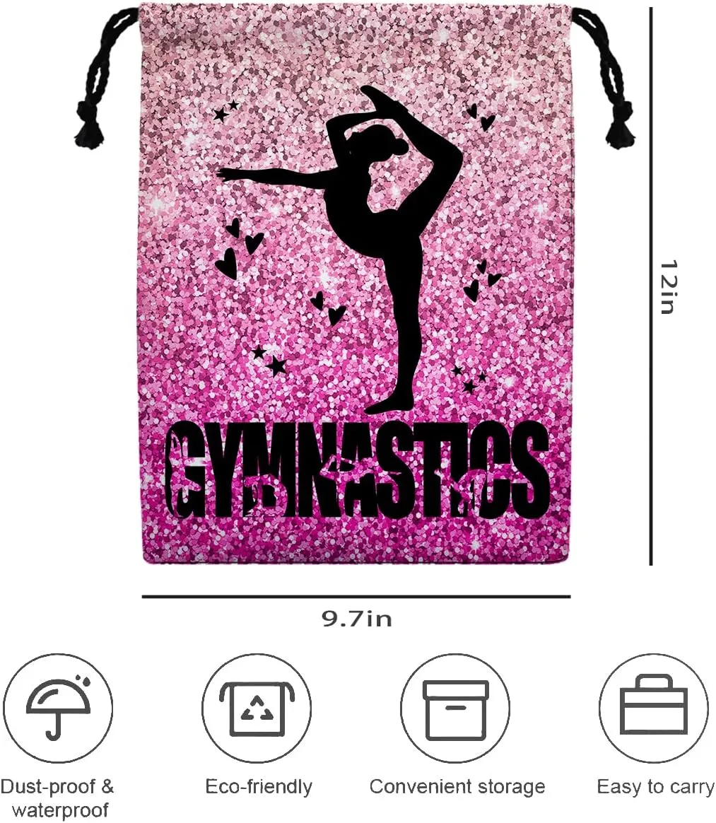 Gymnastics Drawstring Grip Bags Small Drawstring Bag Waterproof Gym Storage Pouch For Holding Gymnastics Grips