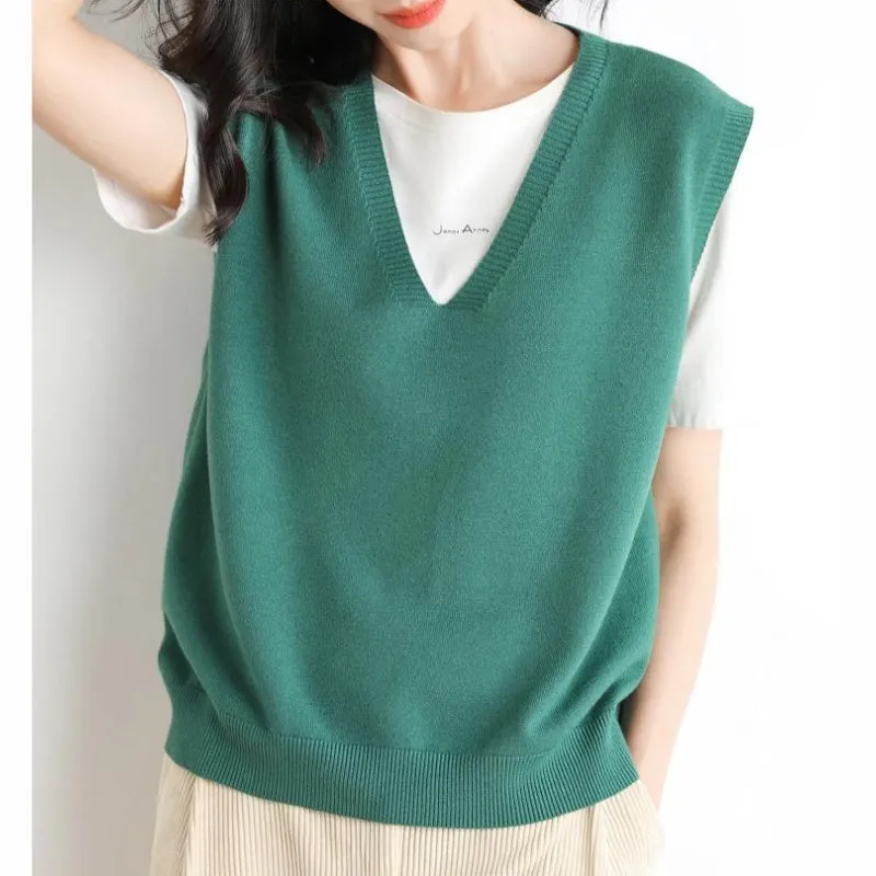 Hot Sale 60% offWomen's Ultra-Soft V-Neck Knit Vest