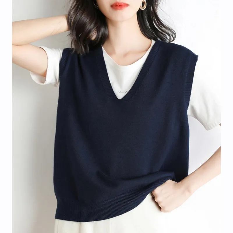 Hot Sale 60% offWomen's Ultra-Soft V-Neck Knit Vest