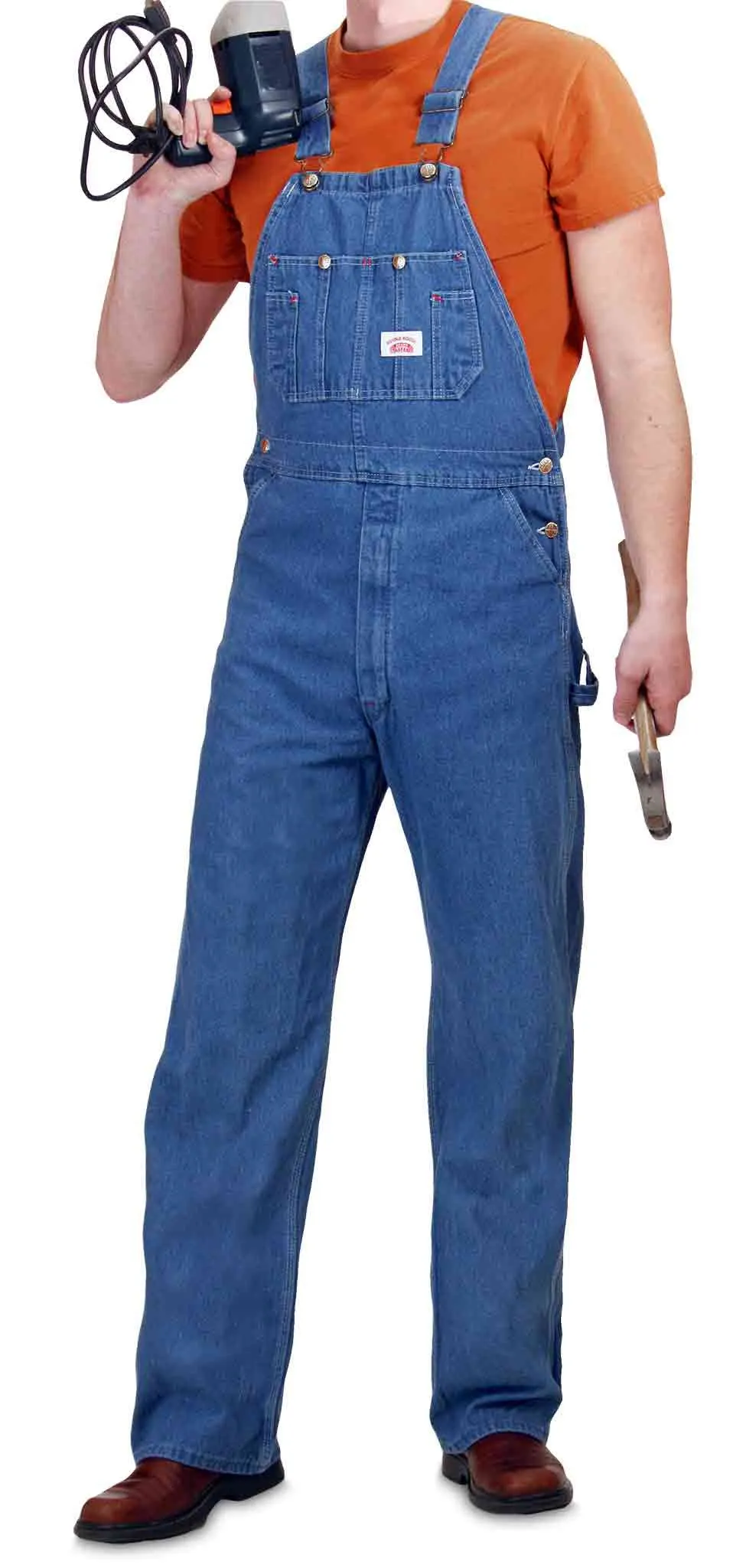 IRREGULAR #699 American Made Stonewashed Overalls SECOND, NO RETURNS