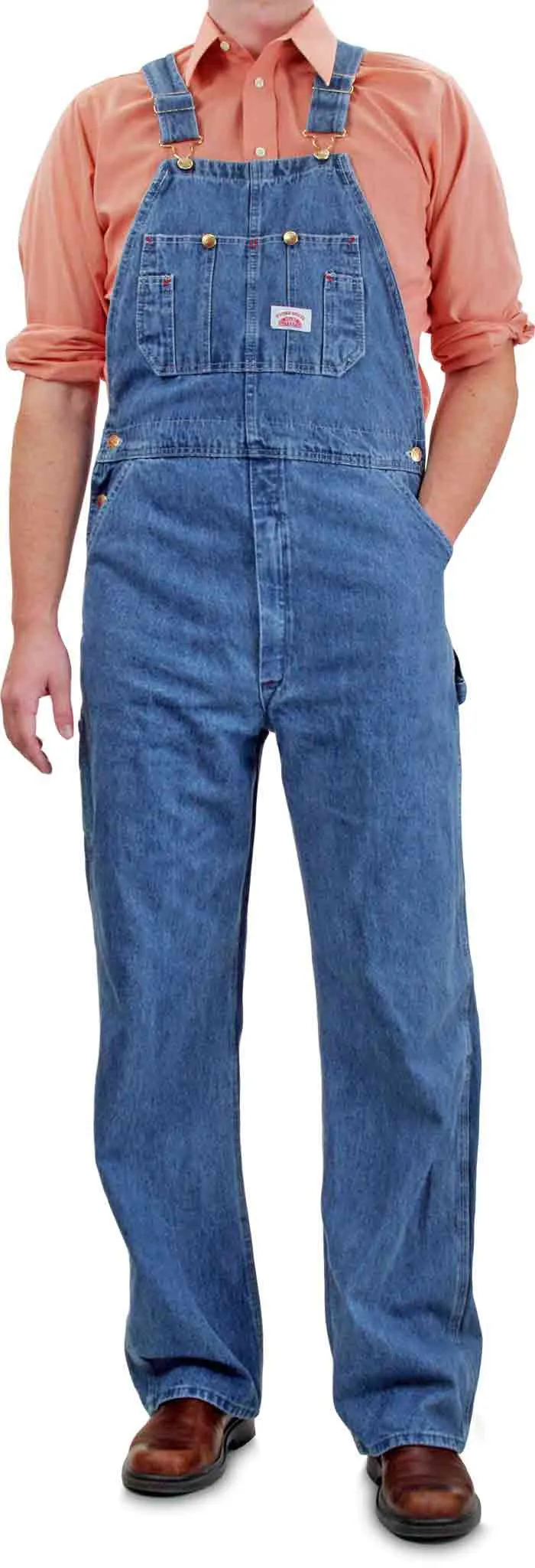 IRREGULAR #699 American Made Stonewashed Overalls SECOND, NO RETURNS