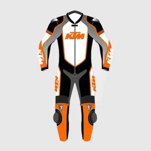 KTM Jardo MotoGP Motorbike Racing Leather Suit In All Sizes High Quality Leather