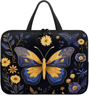 Kuiaobaty Large Zippered Tote Bag for Women Men Laptop Case for College