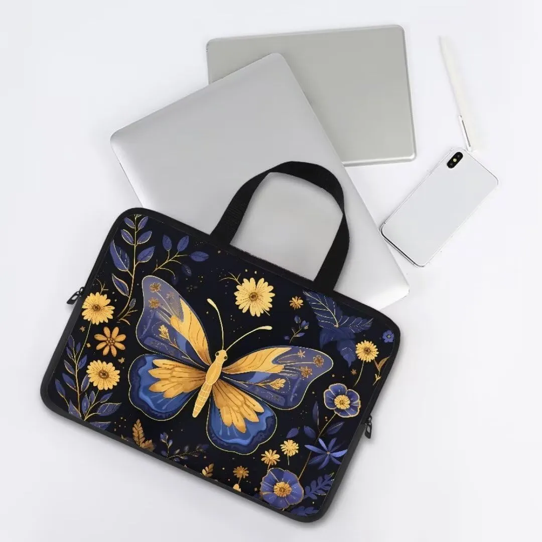 Kuiaobaty Large Zippered Tote Bag for Women Men Laptop Case for College