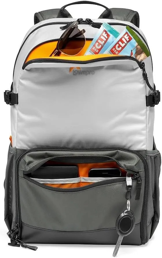Lowepro LP37238-PWW Truckee BP 250 LX Outdoor Camera Backpack, Fits 15 inch Tablet, for Compact DSLR/Mirrorless, for Sony, Canon, Nikon, 1-2 Lenses, Gimbal, Video Drone, DJI, Osmo, Mavic, Light Grey