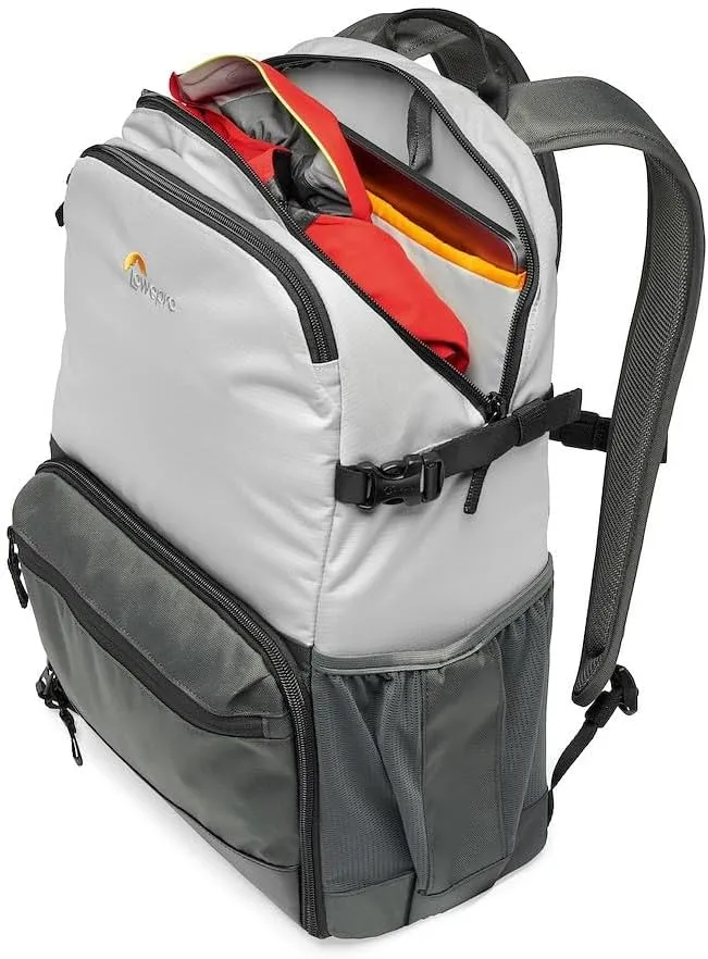 Lowepro LP37238-PWW Truckee BP 250 LX Outdoor Camera Backpack, Fits 15 inch Tablet, for Compact DSLR/Mirrorless, for Sony, Canon, Nikon, 1-2 Lenses, Gimbal, Video Drone, DJI, Osmo, Mavic, Light Grey