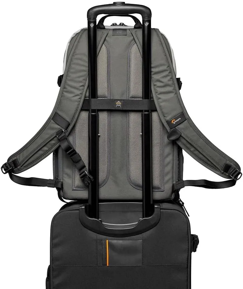 Lowepro LP37238-PWW Truckee BP 250 LX Outdoor Camera Backpack, Fits 15 inch Tablet, for Compact DSLR/Mirrorless, for Sony, Canon, Nikon, 1-2 Lenses, Gimbal, Video Drone, DJI, Osmo, Mavic, Light Grey