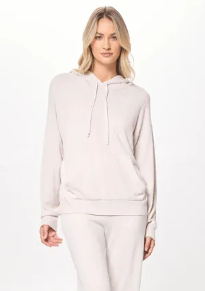Maggie Plush Knit Pullover Hoodie