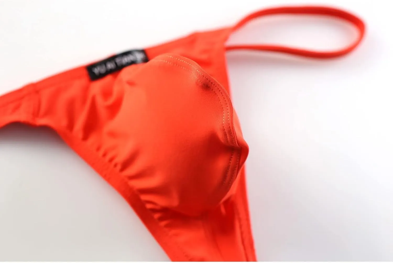 Man Under Wear Men's Stretch Smooth Underpants Loose Short Briefs Low Rise Contour Pouch Panties Sheath Underwear Men
