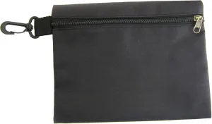 Multipurpose Canvas Zipper Heavy Duty Tool Bag Organize Storage Pouch 9" x 6.75"