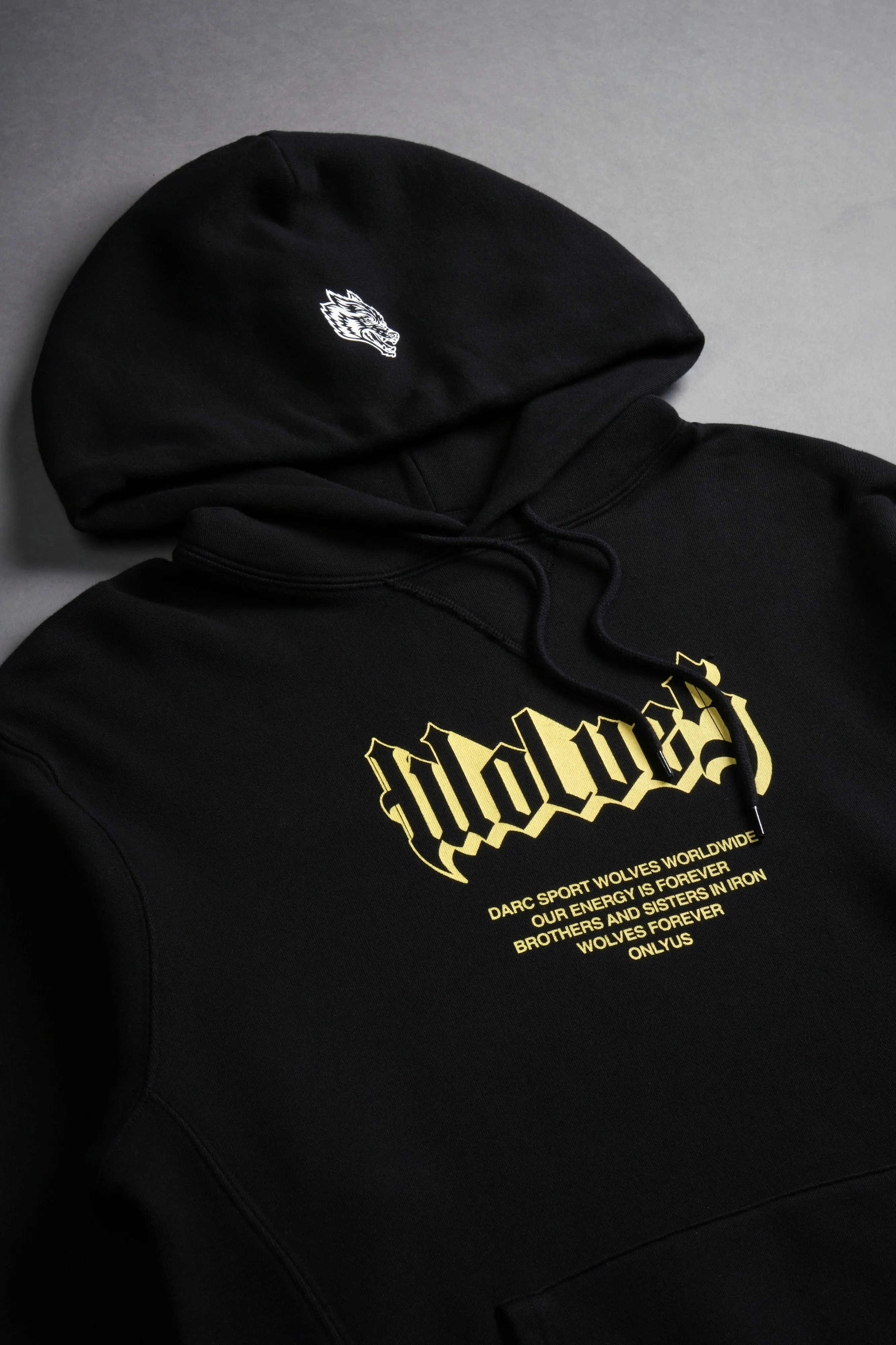 Never Back Down "Dakota" Hoodie in Black