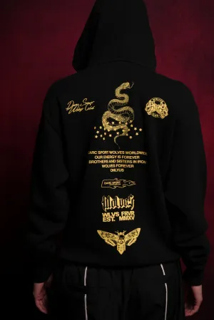 Never Back Down "Dakota" Hoodie in Black