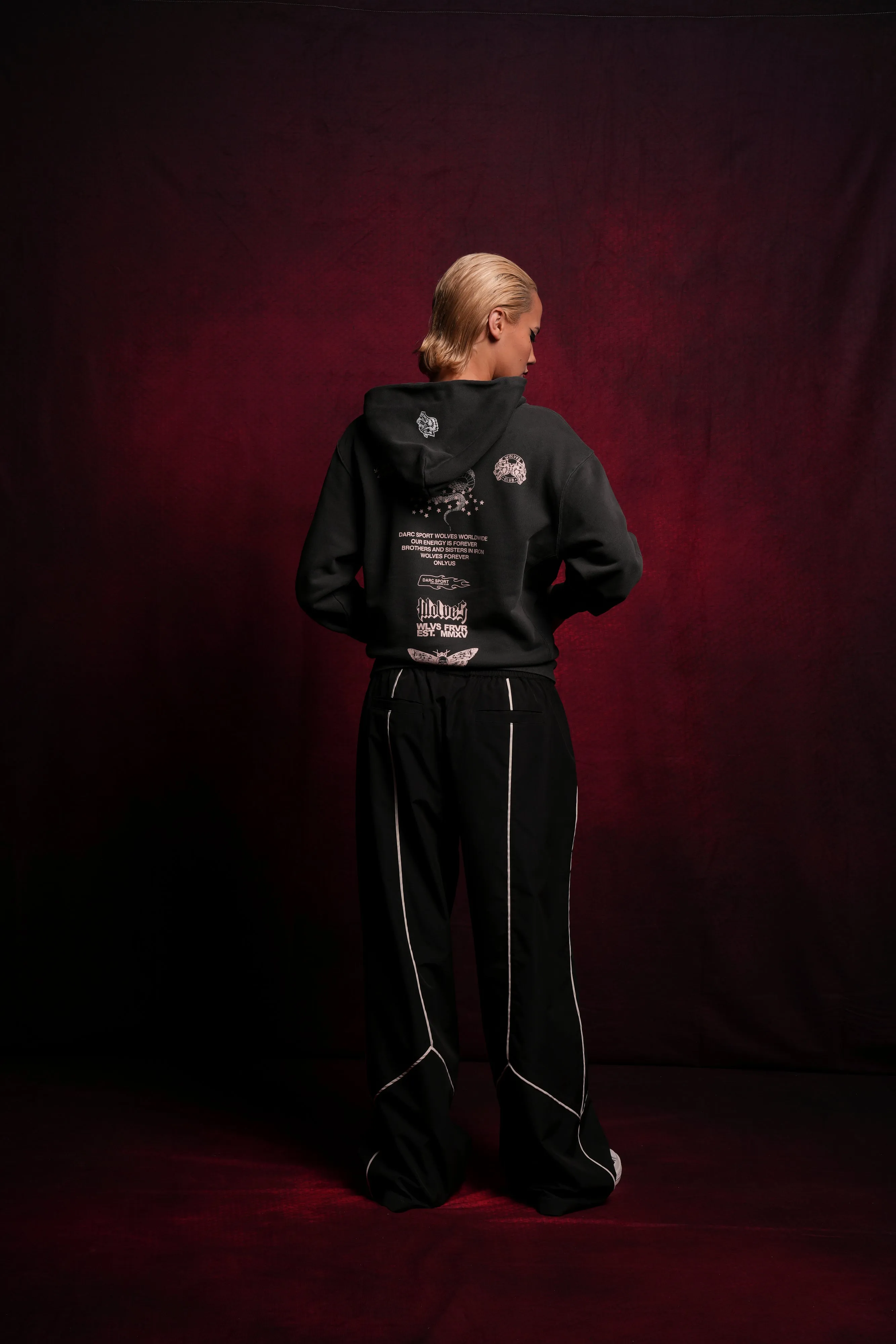 Never Back Down "Dakota" Hoodie in Wolf Gray