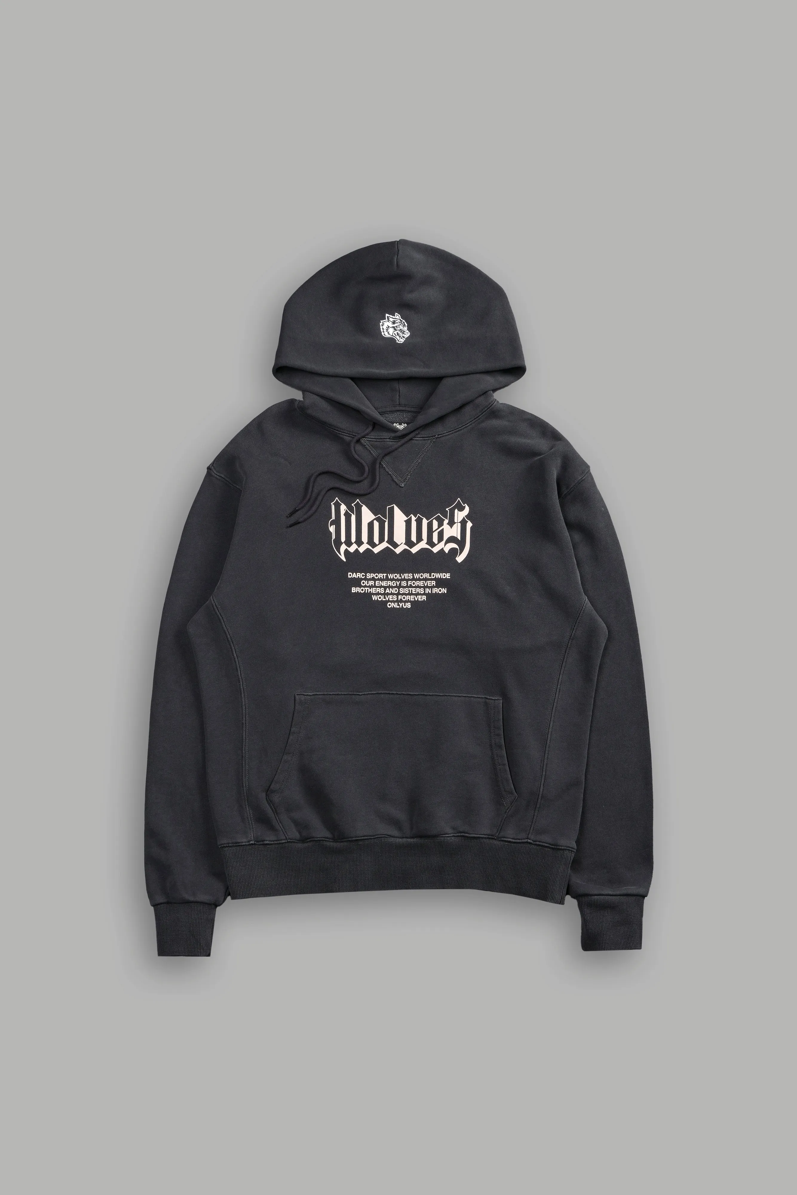 Never Back Down "Dakota" Hoodie in Wolf Gray