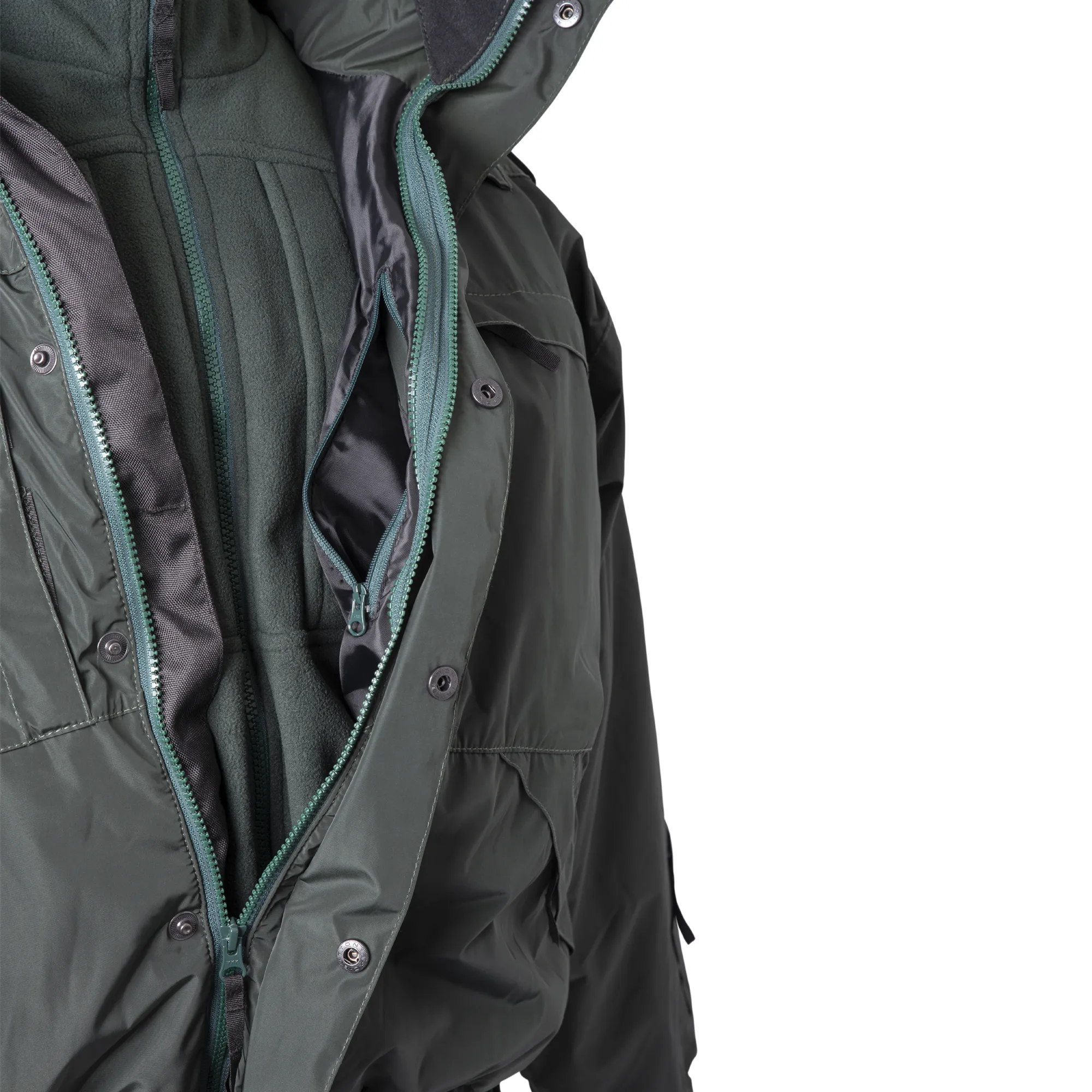 Niton Tactical Mission 5-in-1 Jacket - Midnight Green