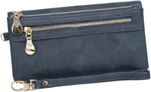 NOLITOY Ladies Pu Leather Clutch Bag Vintage Wallet Purse Purses Wallet Pocket Billfold for Women Compact