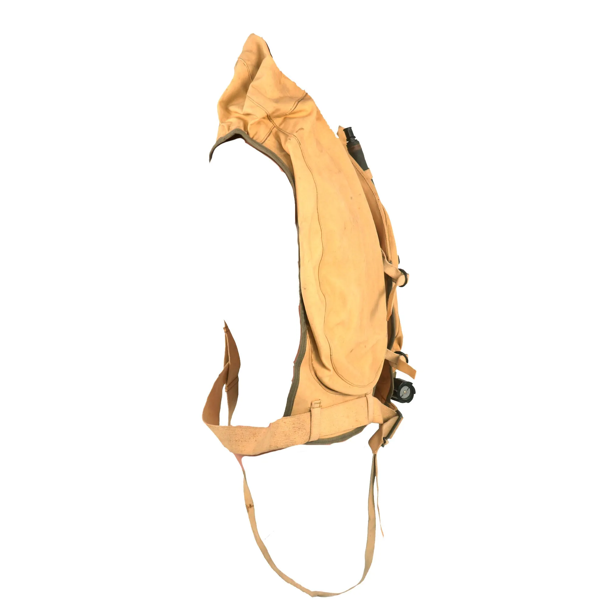 Original Rare German WWII Luftwaffe Life Vest Type 10-30 B-2 by Auer-Gesellschaft AG, Werk Oranienburg