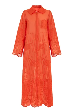 Recycled Alanis Kaftan - Orange