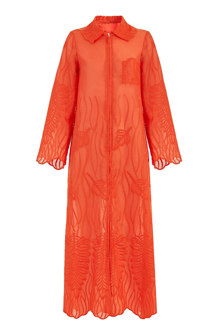 Recycled Alanis Kaftan - Orange